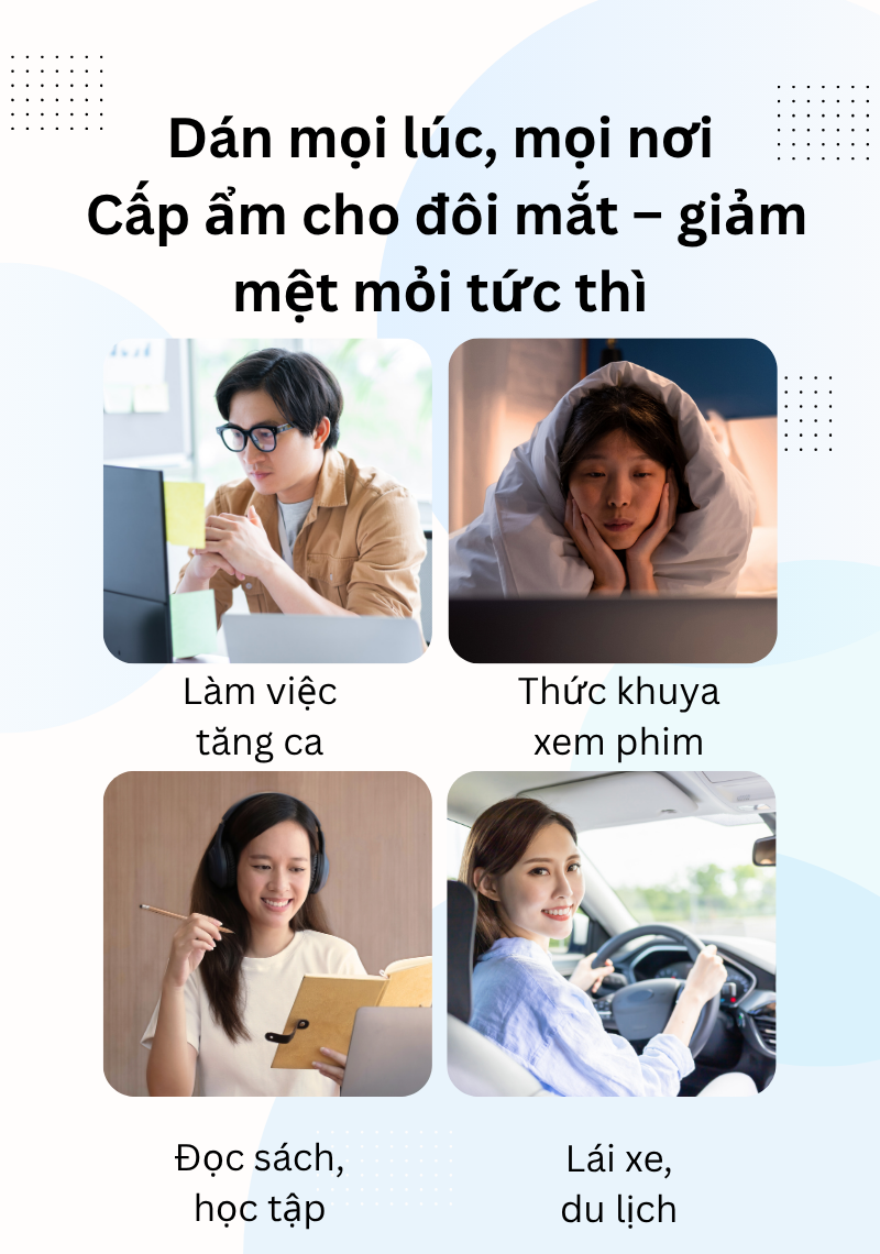 Miếng Dán Mắt Thư Giãn Wise Quest